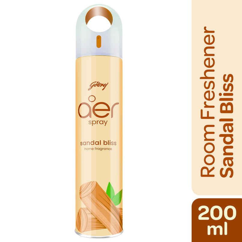 Godrej aer Spray Room Freshener for Home & Office - Sandal Bliss