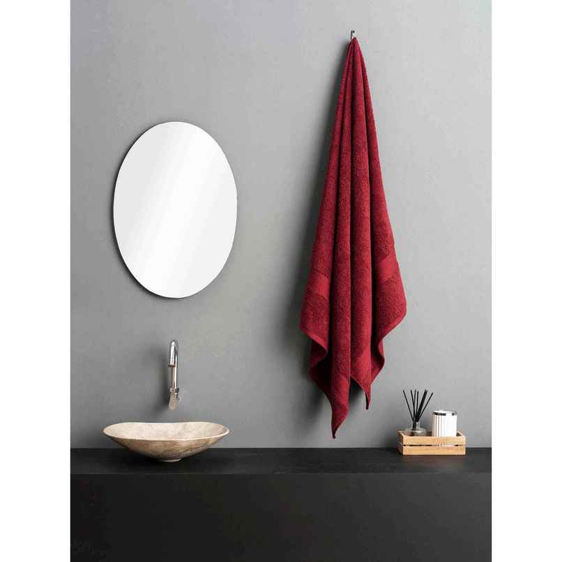 D'Decor Zero Twist Premium Cotton Bath Towel | High Absorbency | Magenta D'Decor Zero Twist Premium Cotton Bath Towel | High Absorbency | Magenta