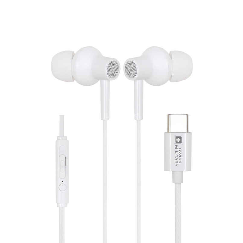 Swiss Military Audio Earphone - Water Lite C-type White