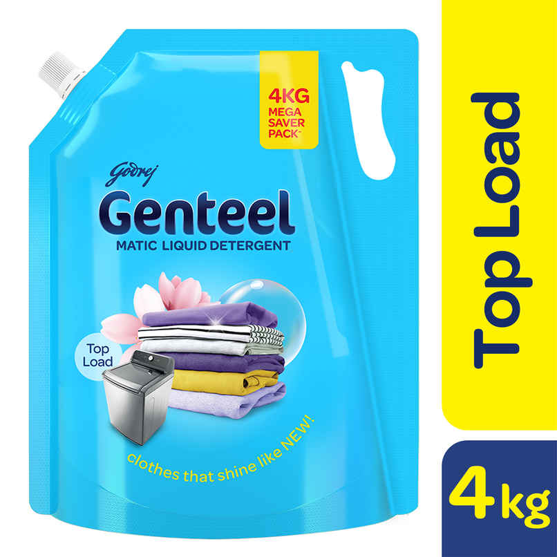 Genteel Liquid Detergent Refill Pouch - Top Load Genteel Liquid Detergent Refill Pouch - Top Load