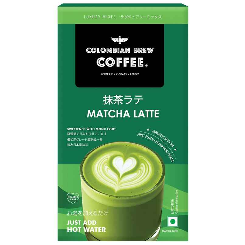 Colombian Brew  Matcha Latte Premix | 3 sachets