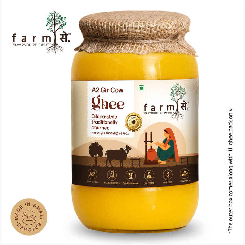 Farmse A2 Gir Cow Ghee Farmse A2 Gir Cow Ghee