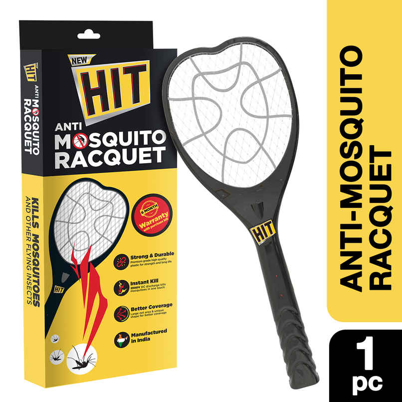Hit Rechargeable Electric Mosquito Racquet With LED Light