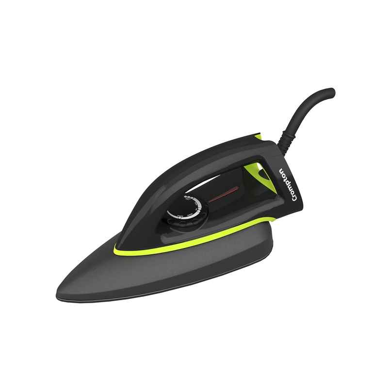 Crompton Neoglide 1000W Dry Iron | American Heritage Non-Stick Soleplate | 6 Fabric Settings