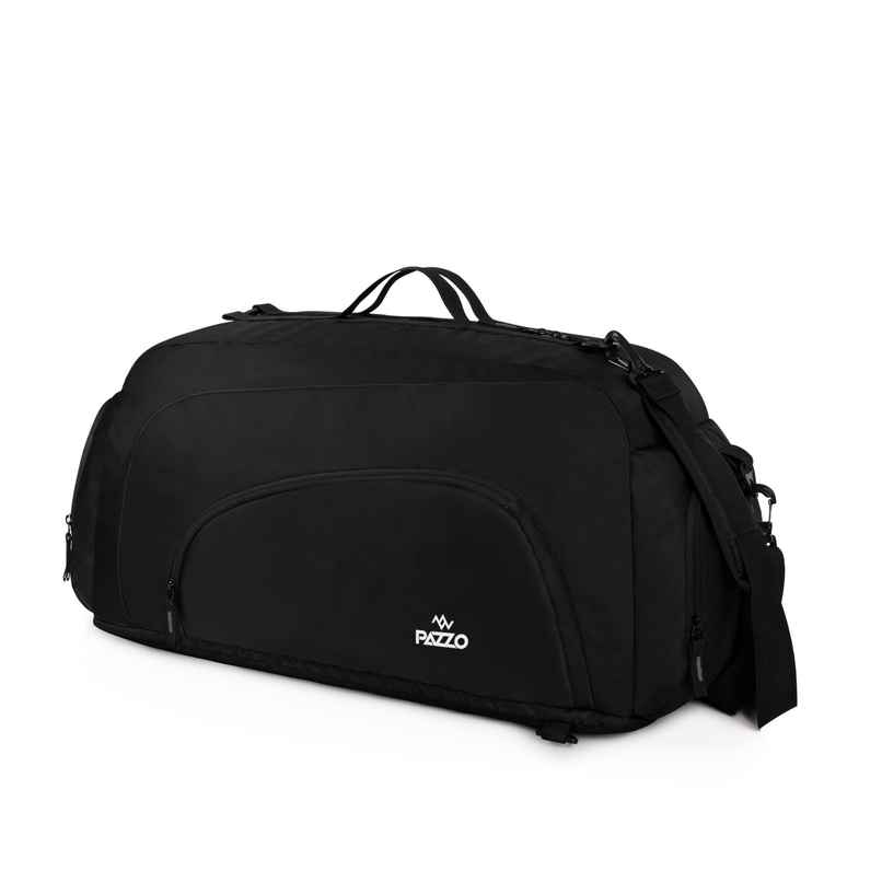 Pazzo Jake 50L Duffel Bag | 3-in-1 Gym | Travel & Backpack | Convertible with Spacious Storage Pazzo Jake 50L Duffel Bag | 3-in-1 Gym | Travel & Backpack | Convertible with Spacious Storage