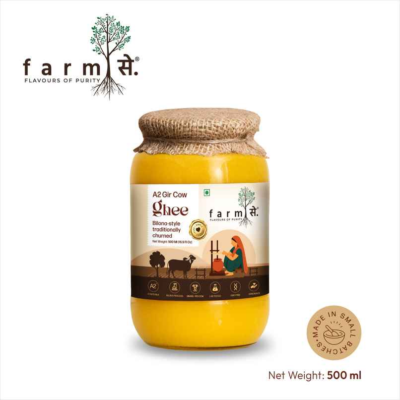 Farmse A2 Gir Cow Ghee | Bilona Method