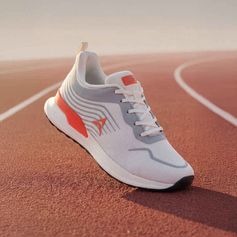 Avant Men's Glanza Running Shoes | Light Grey | UK 10