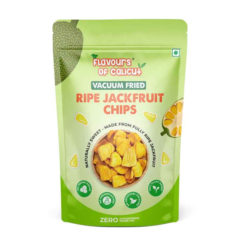 Flavours of Calicut Vacuum Fried Ripe Jackfruit Chips Flavours of Calicut Vacuum Fried Ripe Jackfruit Chips