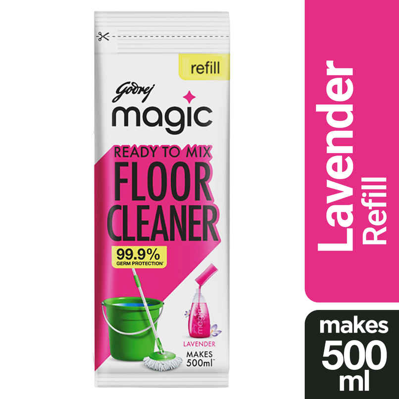 Godrej Magic Lavender Ready To Mix Floor Cleaner Refill Pack Godrej Magic Lavender Ready To Mix Floor Cleaner Refill Pack