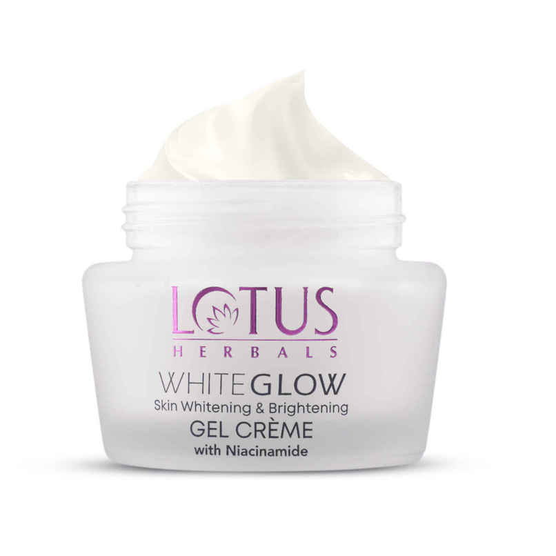 Lotus Herbals Whiteglow Skin Whitening & Brightening Gel Cream SPF 25 Pa +++ Lotus Herbals Whiteglow Skin Whitening & Brightening Gel Cream SPF 25 Pa +++