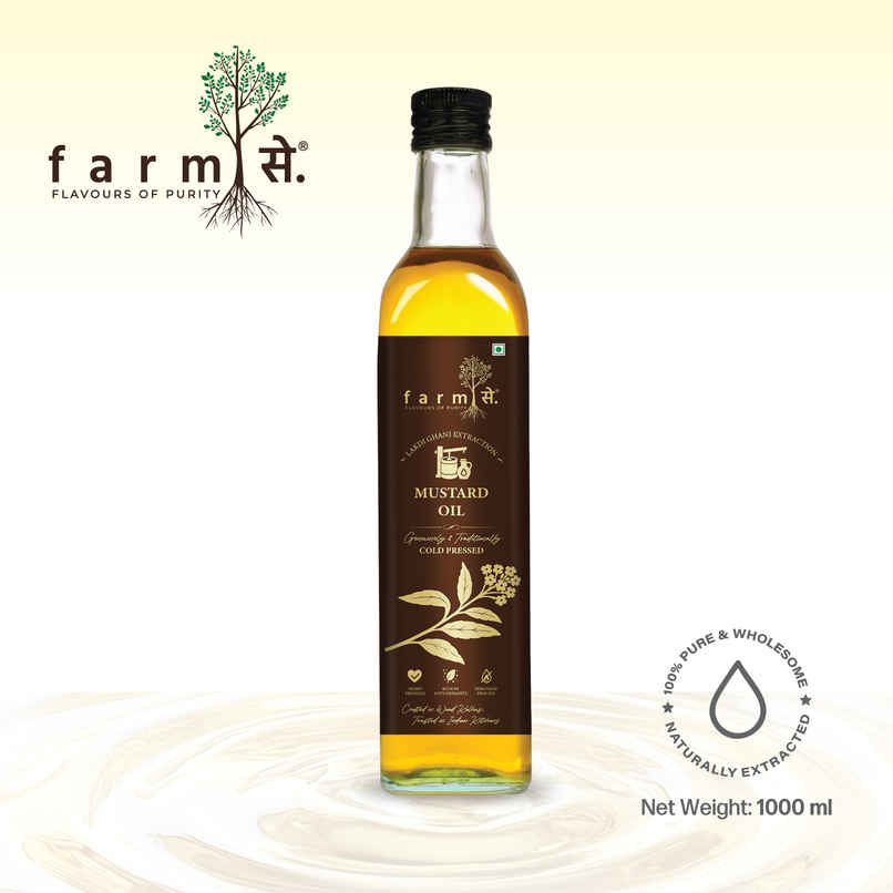Farmse Cold Pressed Mustard Oil Farmse Cold Pressed Mustard Oil
