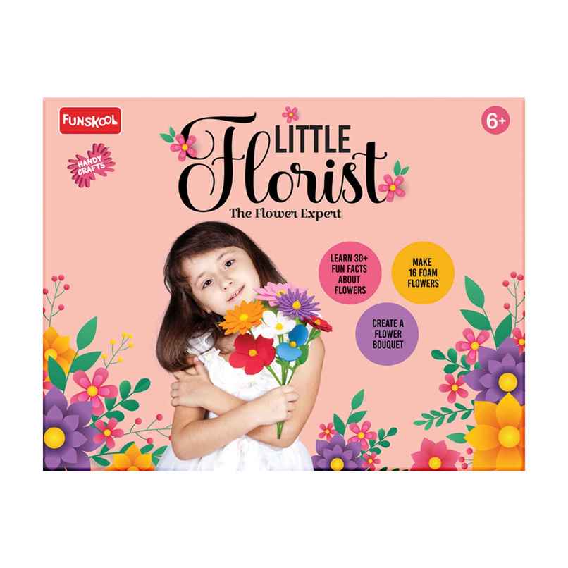Funskool Little Florist Foam Arts and Crafts DIY Kit Funskool Little Florist Foam Arts and Crafts DIY Kit