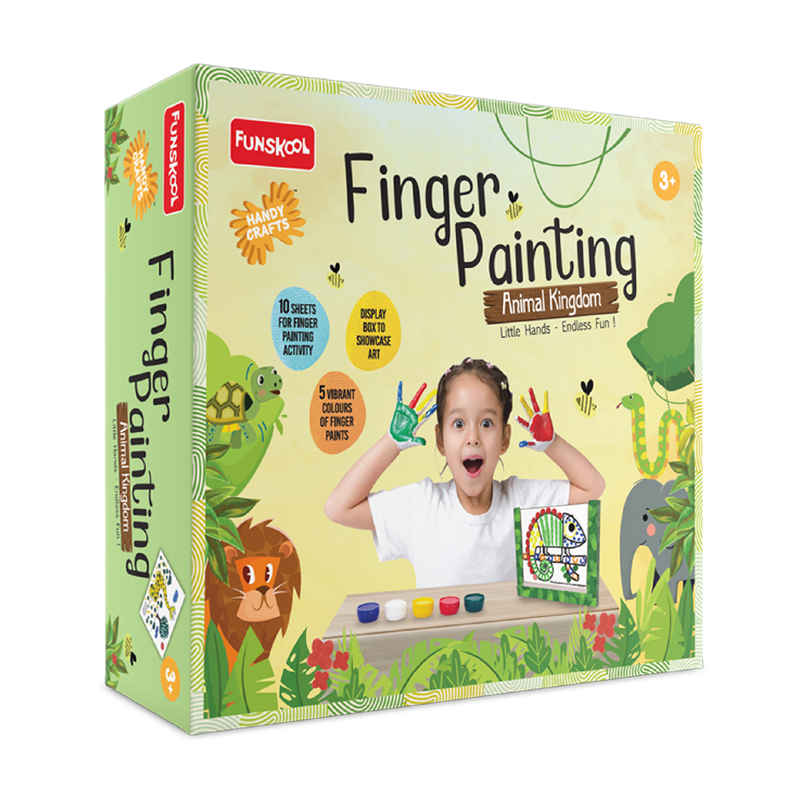 Funskool Finger Painting Animal Kingdom | 9020100