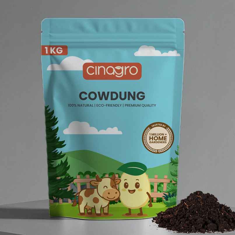 Cinagro Cow Dung Manure Plant Fertilizer for Soil Enrichment