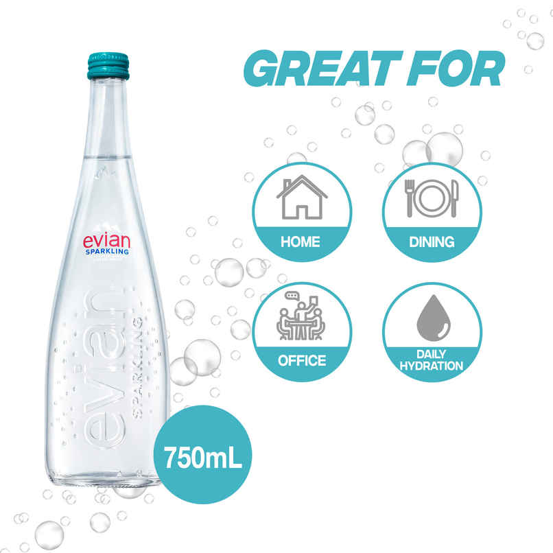 Evian Sparkling Water Evian Sparkling Water