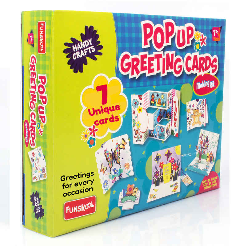 Funskool Pop Up Greeting Card Arts and Crafts DIY Kit