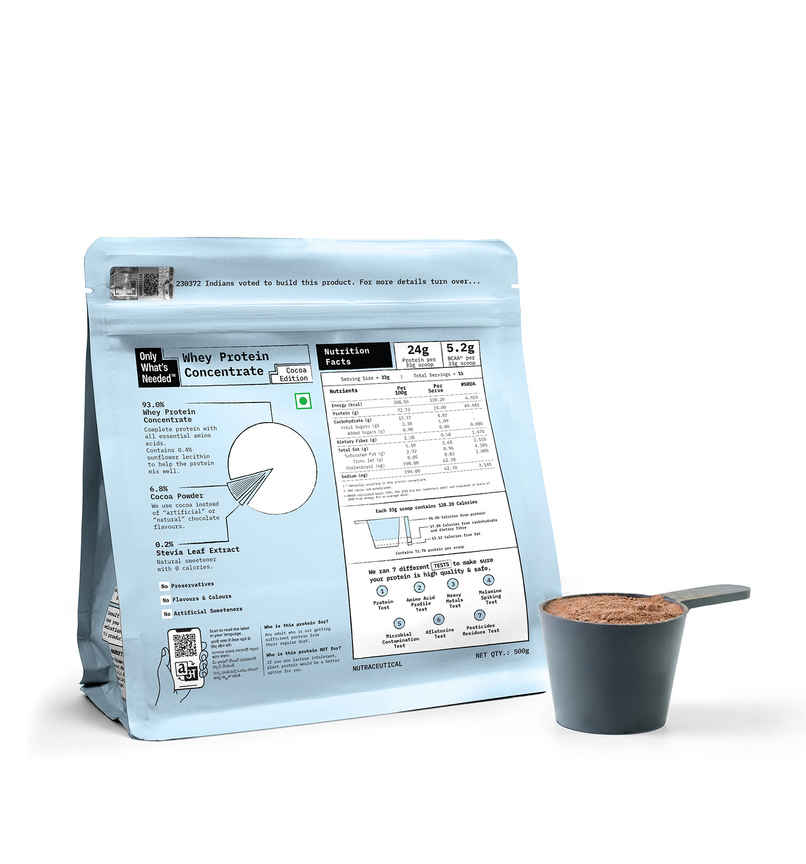 Only What's Needed 24g Whey Protein Concentrate Only What's Needed 24g Whey Protein Concentrate