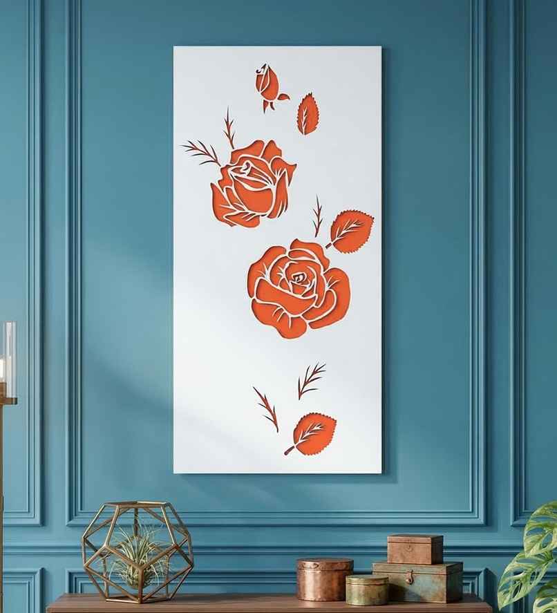 Casacraft From Pepperfry Laser Cut Design Sahuth Culchure Mdf Floral Wall Art Casacraft From Pepperfry Laser Cut Design Sahuth Culchure Mdf Floral Wall Art