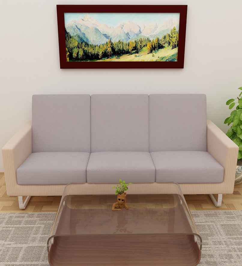 Dream Care Terry Cloth Elastic Sofa Seat Cover 3 Seater | Stretchable Sofa Protector | 23x23 Inch