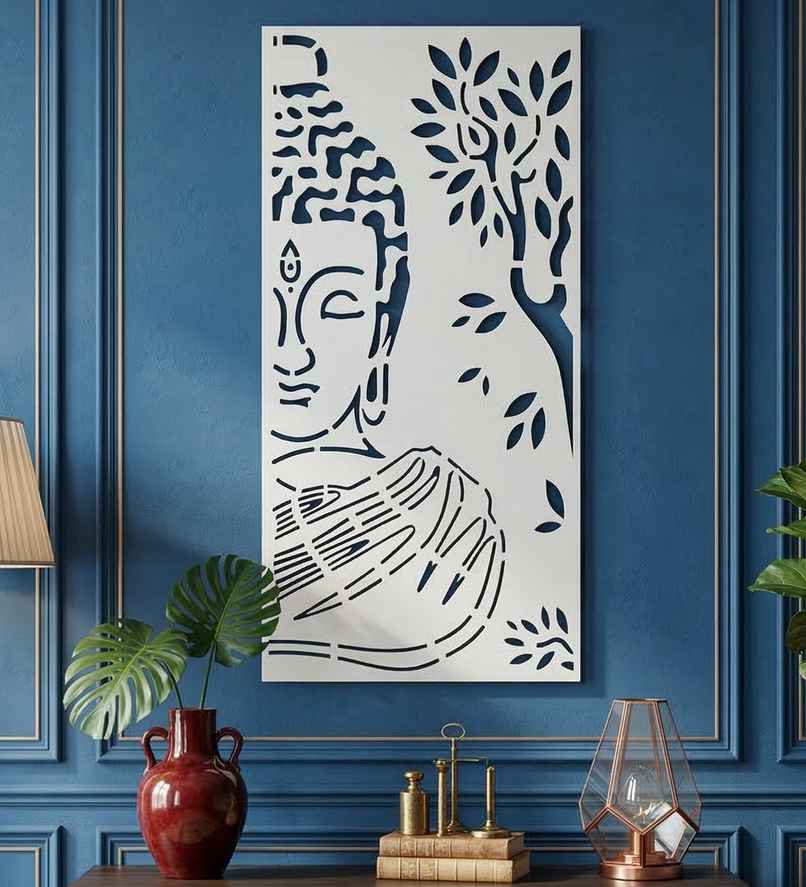 Casacraft From Pepperfry Laser Cut Design Shri Bhudha Mdf Spiritual Wall Art Casacraft From Pepperfry Laser Cut Design Shri Bhudha Mdf Spiritual Wall Art