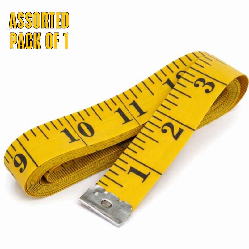 Daluci Measuring Tape for Body Measurement, Tailoring, Sewing | Assorted - 150 cm Daluci Measuring Tape for Body Measurement, Tailoring, Sewing | Assorted - 150 cm