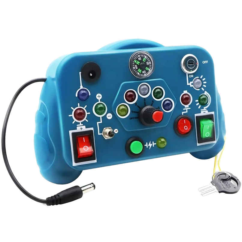 Kidology Busy Board Activity Toy For Toddlers | Blue