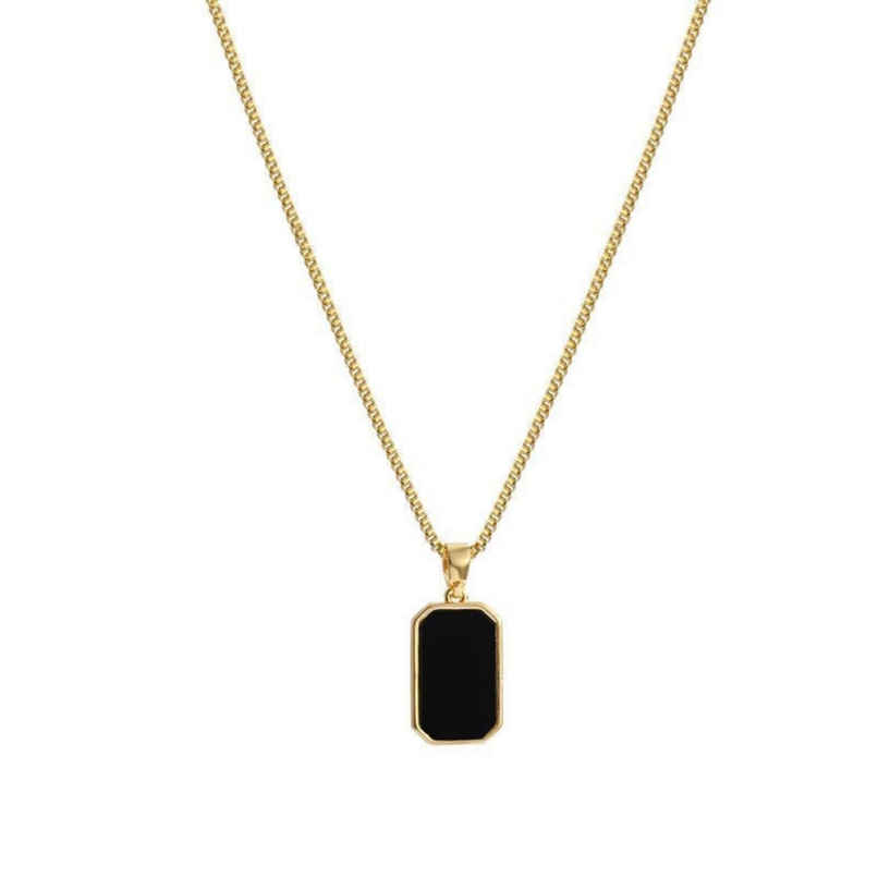 Beautynx Onyx Aura Pendant Necklace | Gold | BNX-NK-0011 Beautynx Onyx Aura Pendant Necklace | Gold | BNX-NK-0011