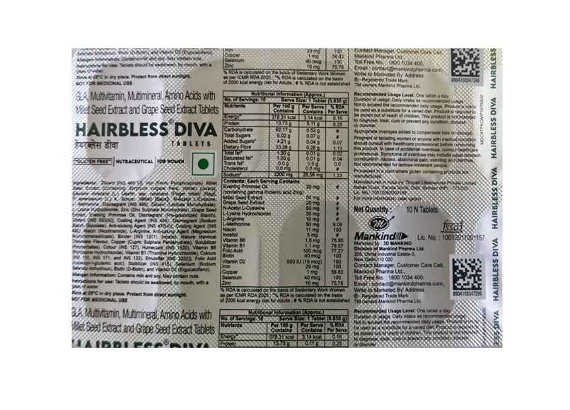 Hairbless Diva Tablet Hairbless Diva Tablet