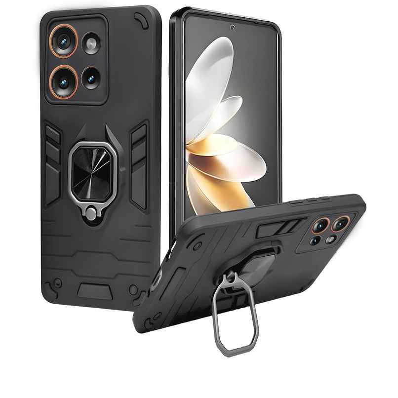 Artistque Case For Motorola Moto Edge 50 5G Back Cover -Ring Stand Armor Cover