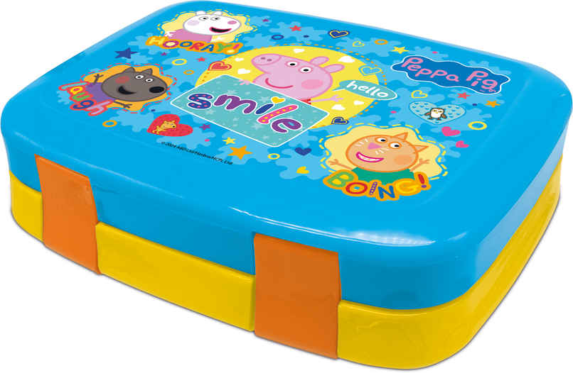 Striders Bentopro Sandwich Box Peppa Pig Striders Bentopro Sandwich Box Peppa Pig