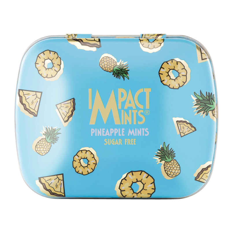 Impact Mints Sugar Free Mints Pineapple