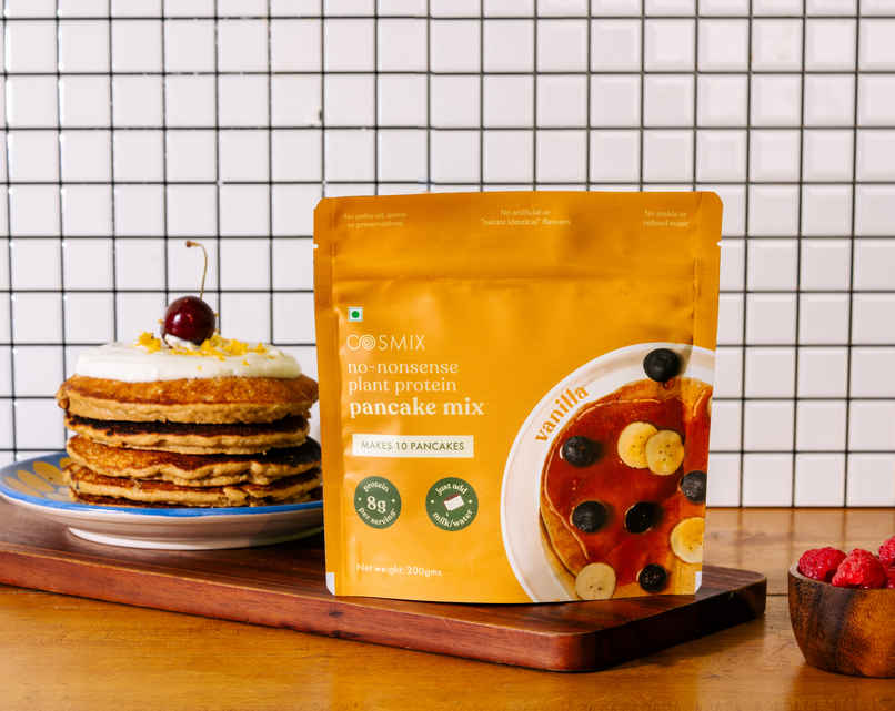 Cosmix Protein Pancake Mix Vanilla, 8g Protein Cosmix Protein Pancake Mix Vanilla, 8g Protein