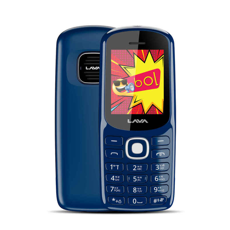 Lava A1 Josh with BOL Feature Dual Sim Keypad Mobile Phone | Long-Lasting Battery | Blue