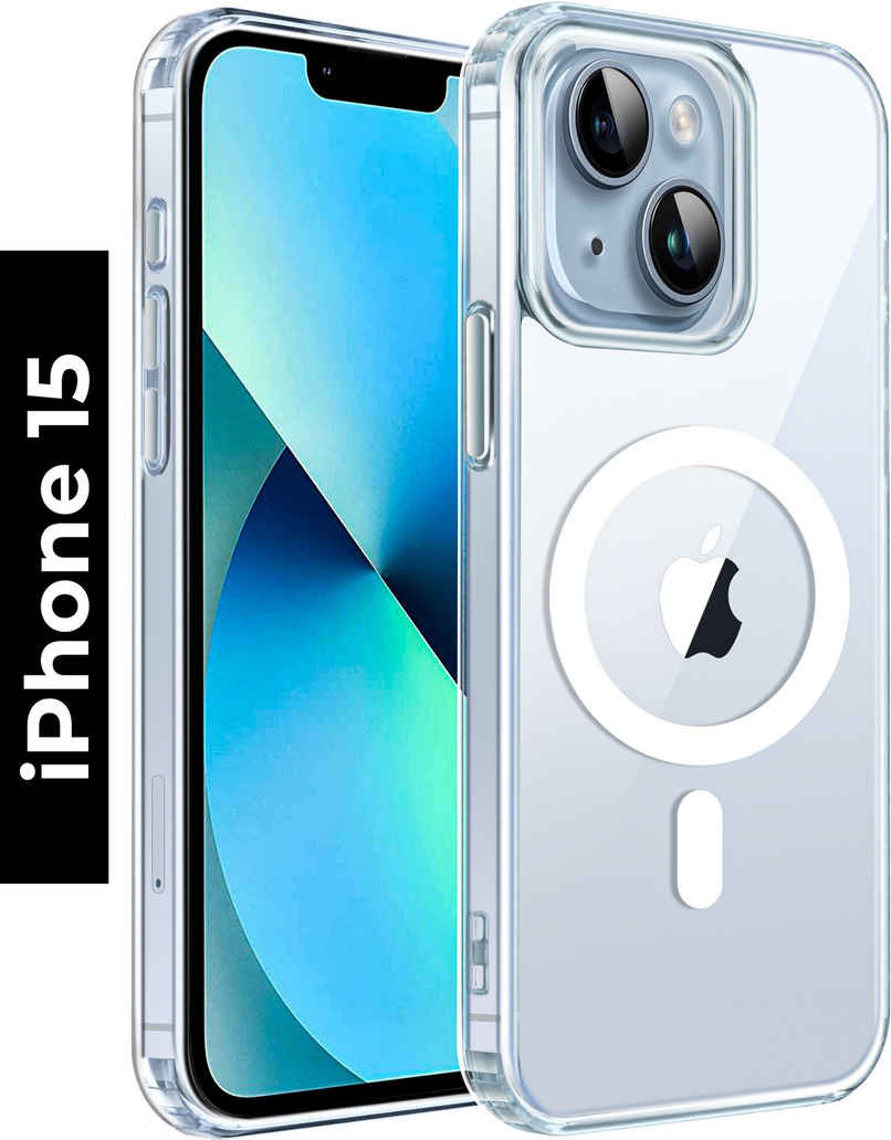 Artistque Case for Iphone 15 Plus Back Cover - Transparent Clear Magsafe Artistque Case for Iphone 15 Plus Back Cover - Transparent Clear Magsafe