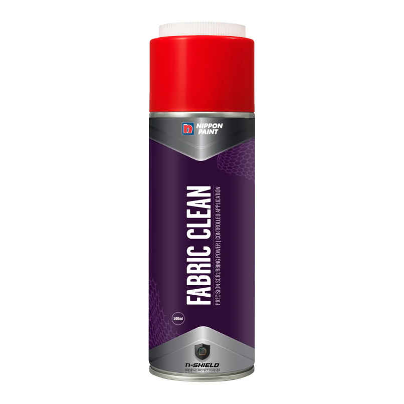 Nippon Paint n-Shield Fabric Cleaner Foam Spray | Deep Cleaning for Car Seats, Carpets etc