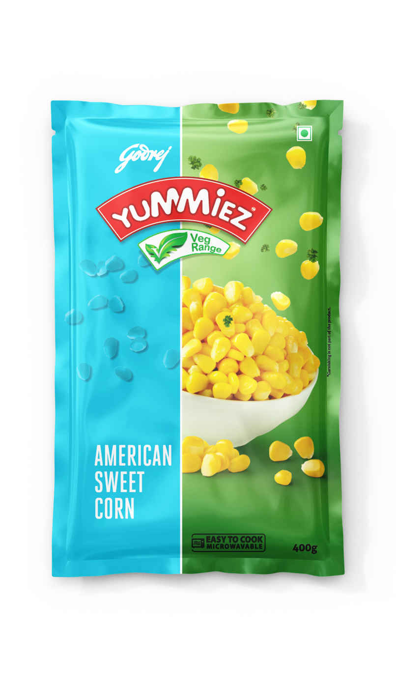 Godrej Yummiez American Sweet Corn | Freshly Frozen