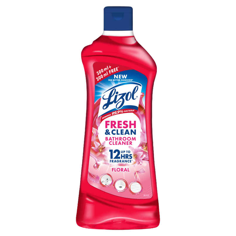 Lizol Bathroom Cleaner Liquid | Floral Lizol Bathroom Cleaner Liquid | Floral