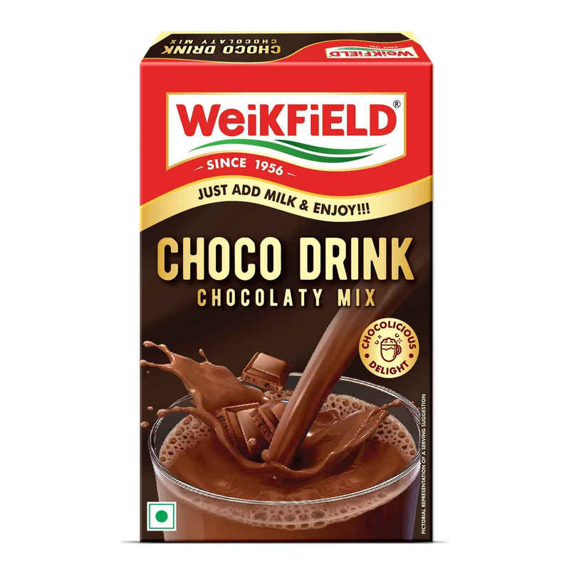 Weikfield Choco Drink Chocolaty Mix | Hot & Cold Beverage Mix