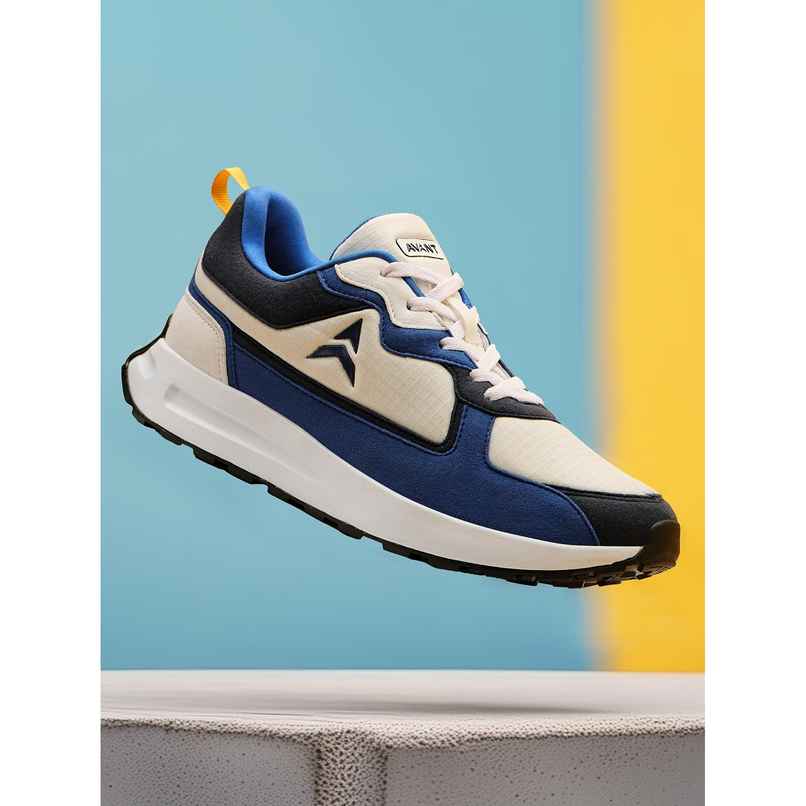 Avant Men's Waffle Max Sneaker Shoes-Blue/White UK6