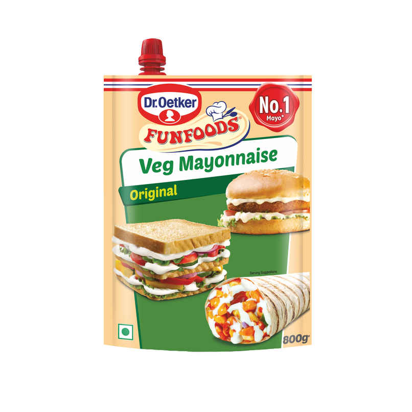 Dr. Oetker Fun Foods Veg Mayonnaise Original Dr. Oetker Fun Foods Veg Mayonnaise Original