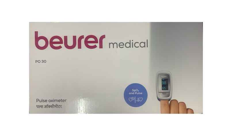 Beurer medical PO 30 Pulse Oximeter Silver
