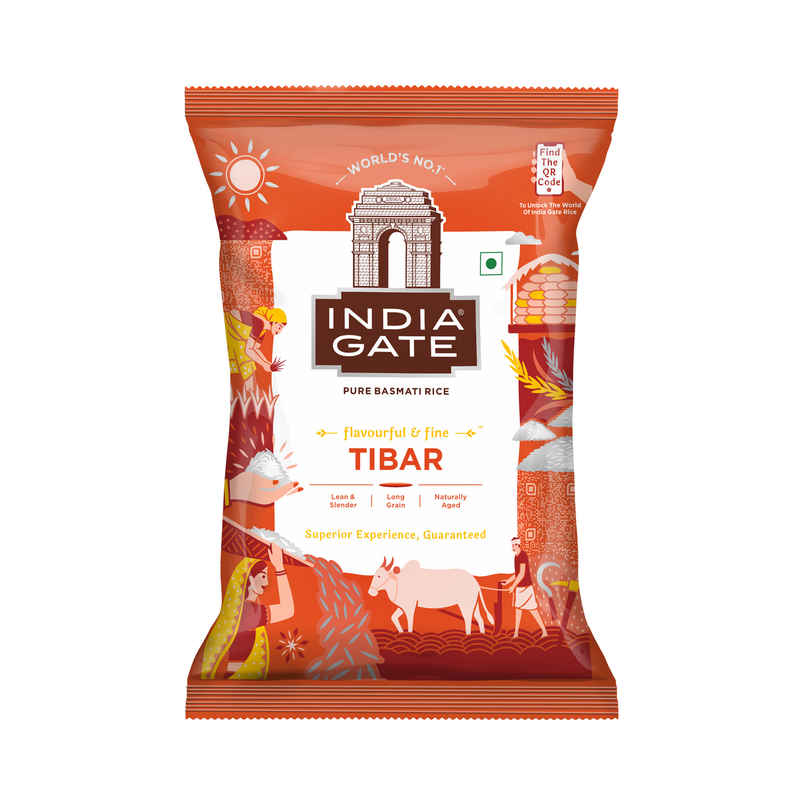 India Gate Flavourful & Fine Tibar Pure Basmati Rice