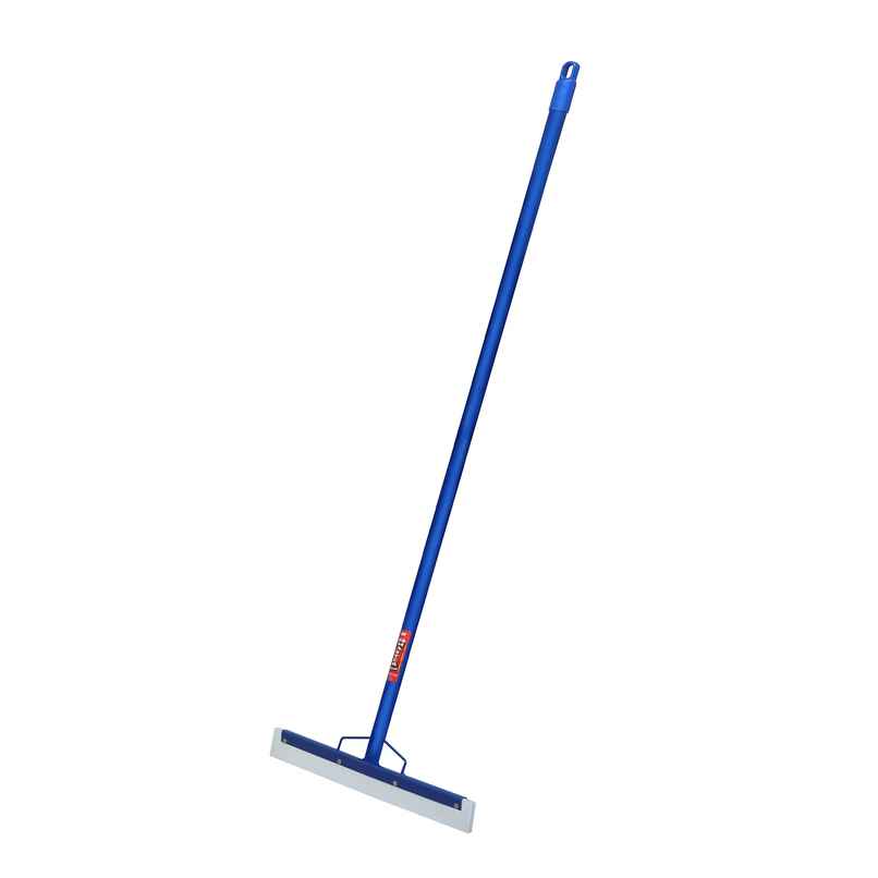 Antzco Blue Powder Coated Wiper 18" With 4 Feet Metal Handle | Blue