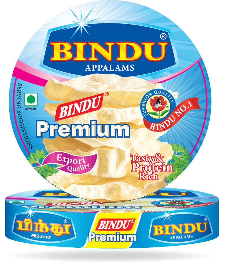 Bindu No.1 Papad | Traditional & Classic Bindu No.1 Papad | Traditional & Classic