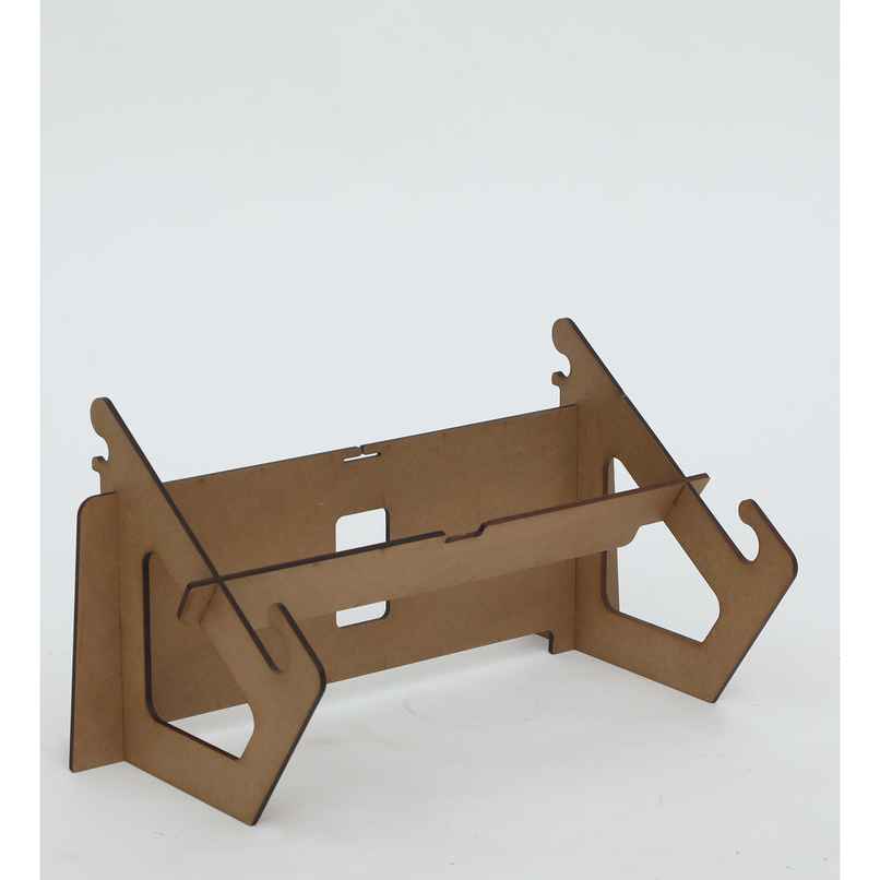 Casacraft From Pepperfry Engineering Wood Portable Table in Natural Finish