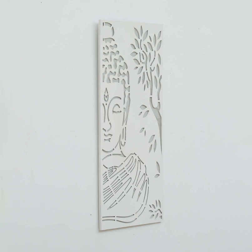 Casacraft From Pepperfry Laser Cut Design Shri Bhudha Mdf Spiritual Wall Art