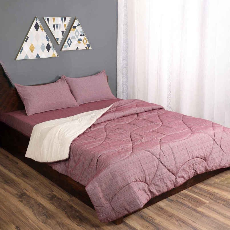 Casacraft by Pepperfry Bedding Sets 210 TC | Chico | Set of 4