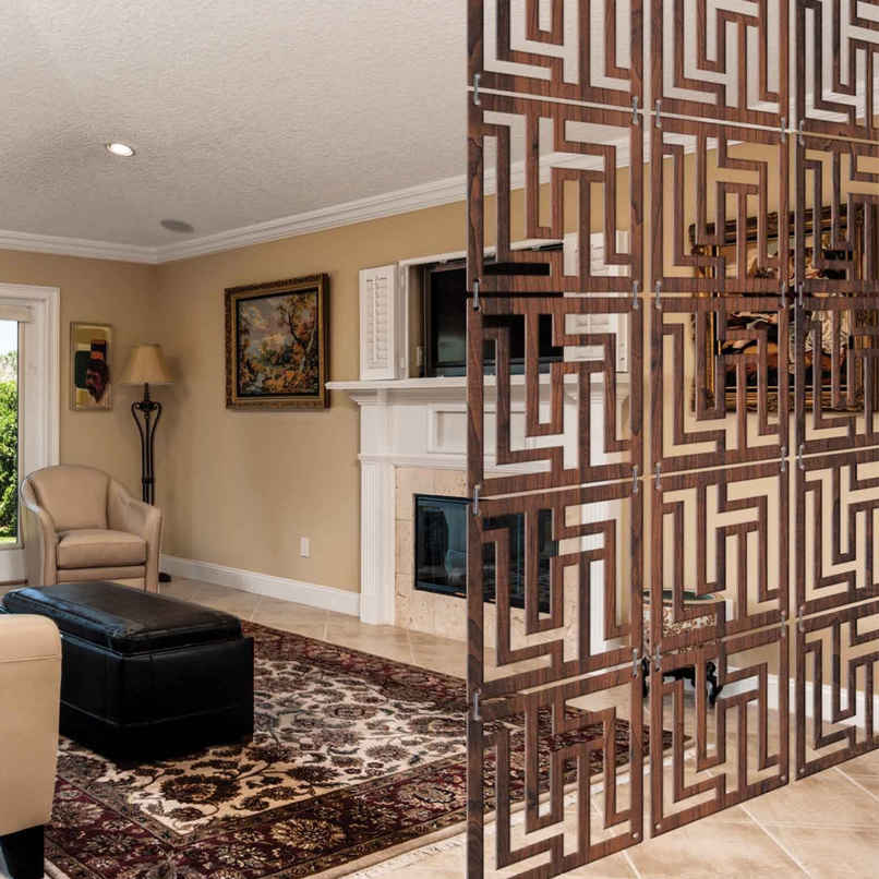 Casacraft by Pepperfry Panel Imperial Wall Hanging Room Dividers - Pack Of 12