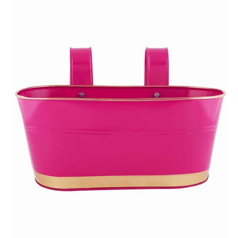 Casacraft by Pepperfry Railing Planters 12 Inches Casacraft by Pepperfry Railing Planters 12 Inches