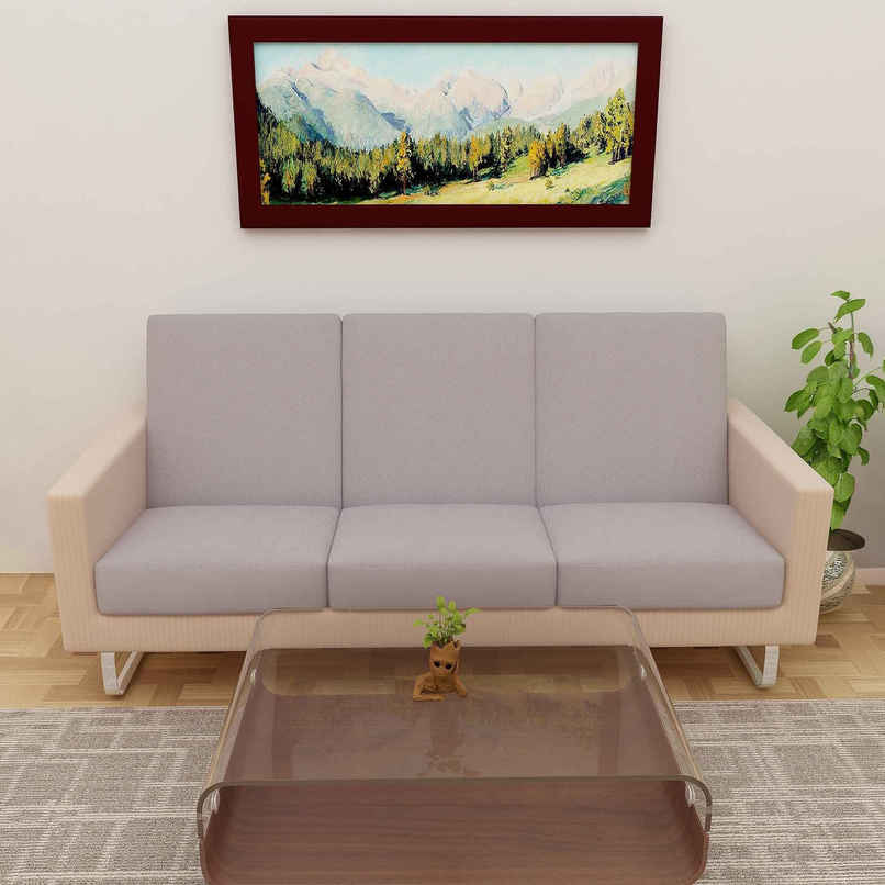 Dream Care Terry Cloth Elastic Sofa Seat Cover 3 Seater | Stretchable Sofa Protector | 23x23 Inch
